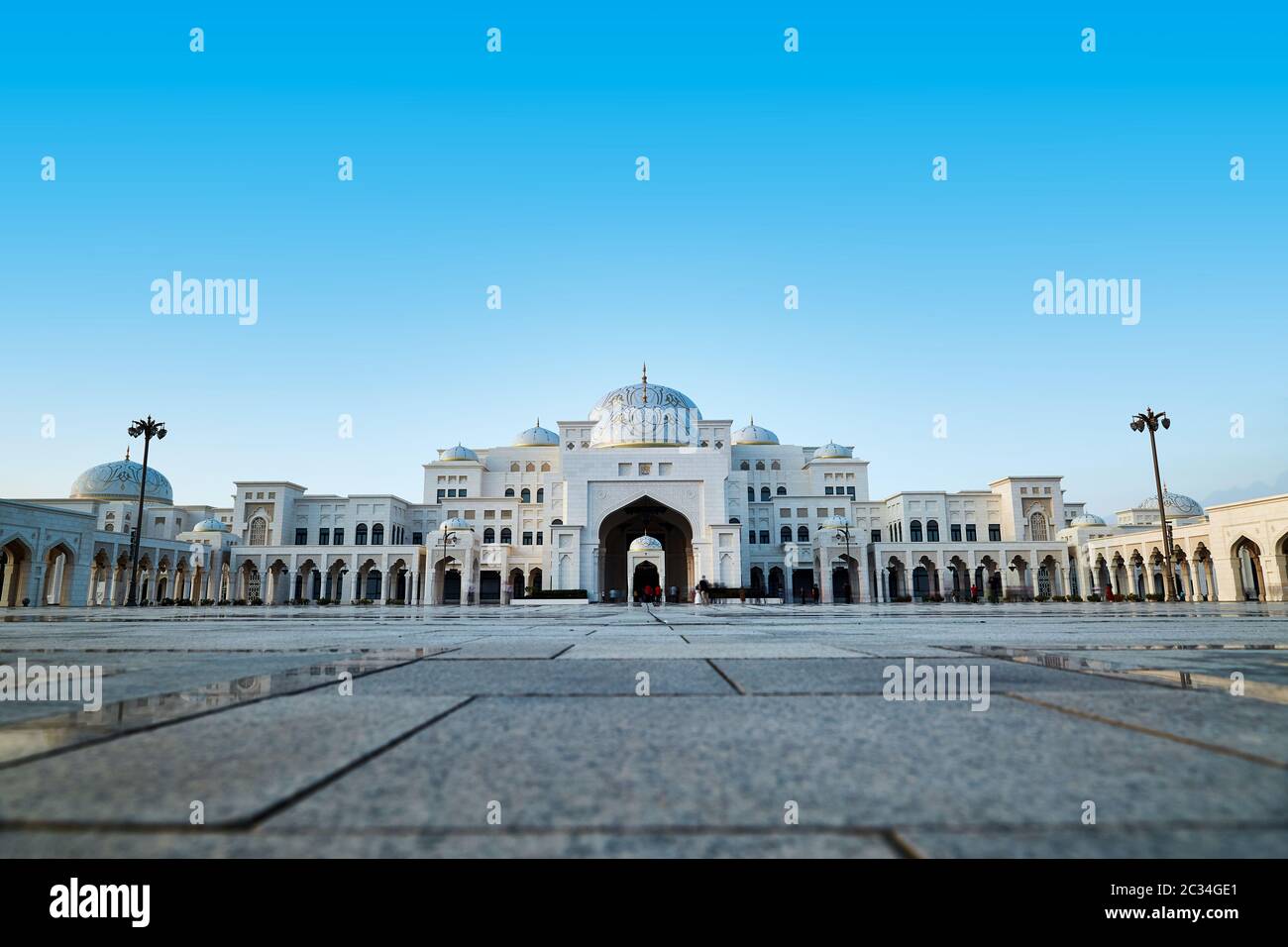 Qasr Al Watan à Abu Dhabi, Émirats Banque D'Images