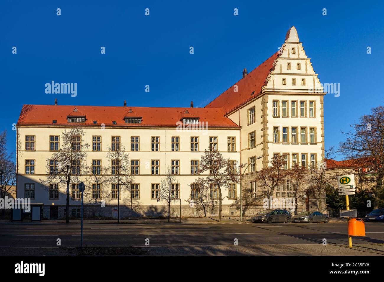 Listet Friedrich Engels lycée de Berlin-Reinickendorf Banque D'Images