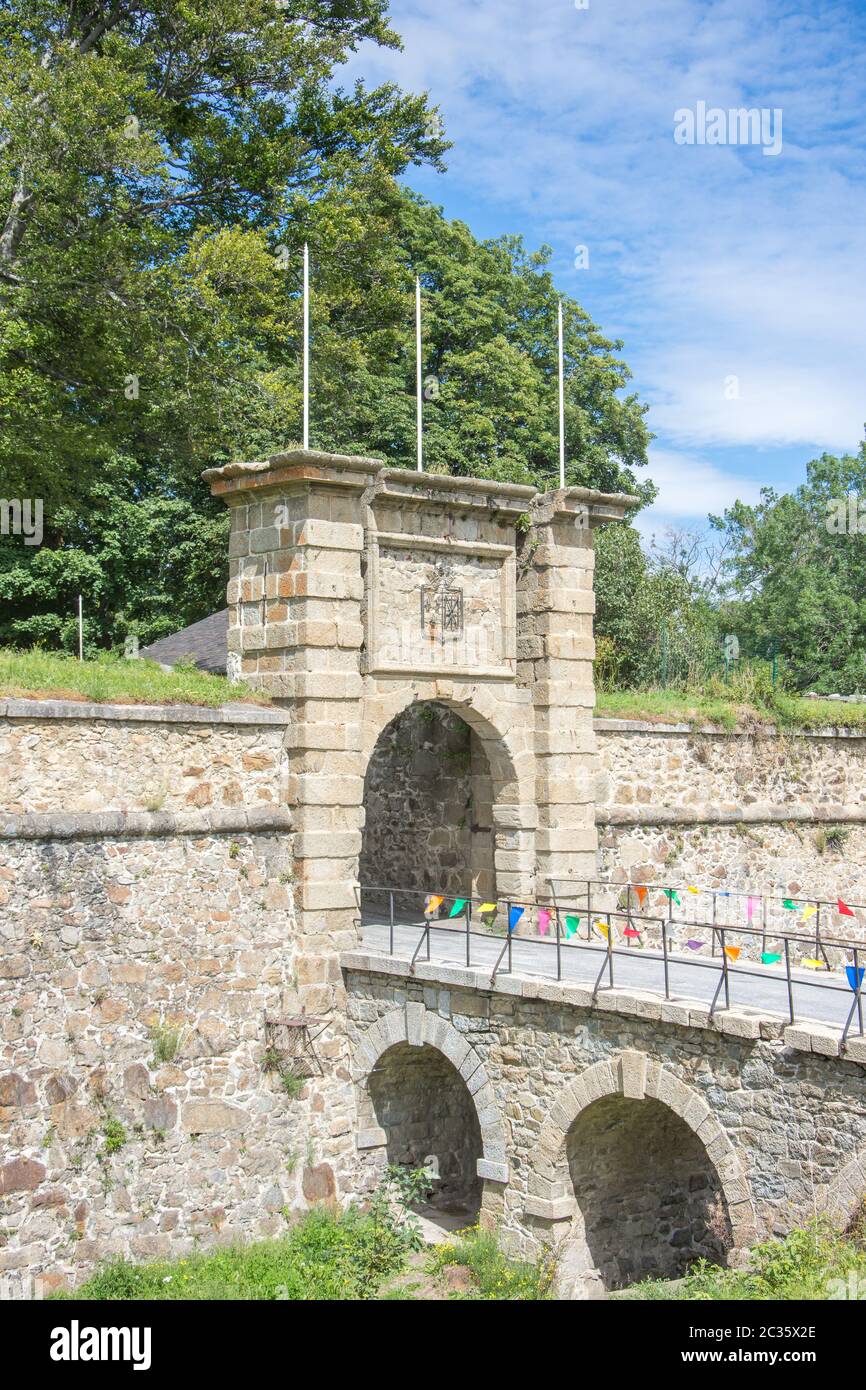 Découverte de l'est de pyrènes, sa faune et sa flore, la région de France Banque D'Images