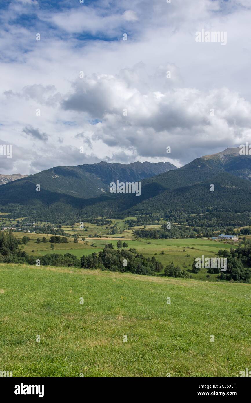 Découverte de l'est de pyrènes, sa faune et sa flore, la région de France Banque D'Images