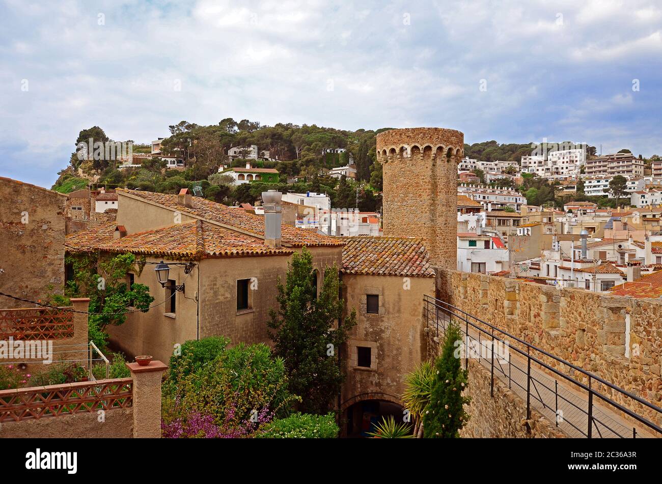 Tossa de Mar, Espagne Banque D'Images