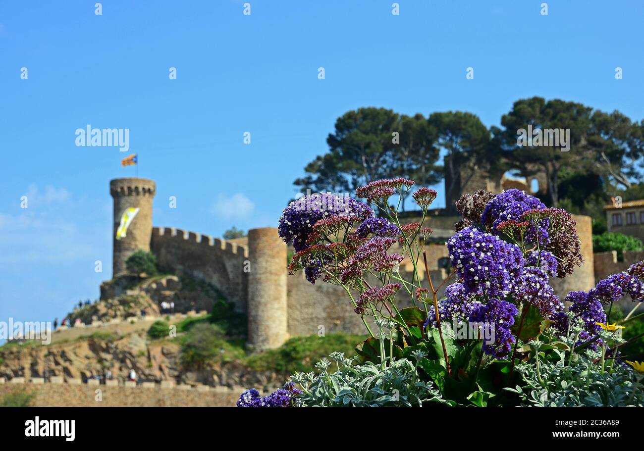 Tossa de Mar, Espagne Banque D'Images