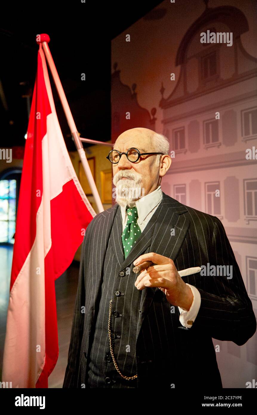 Figurine en cire dans le musée de Madame Tussaud à Vienne Banque D'Images