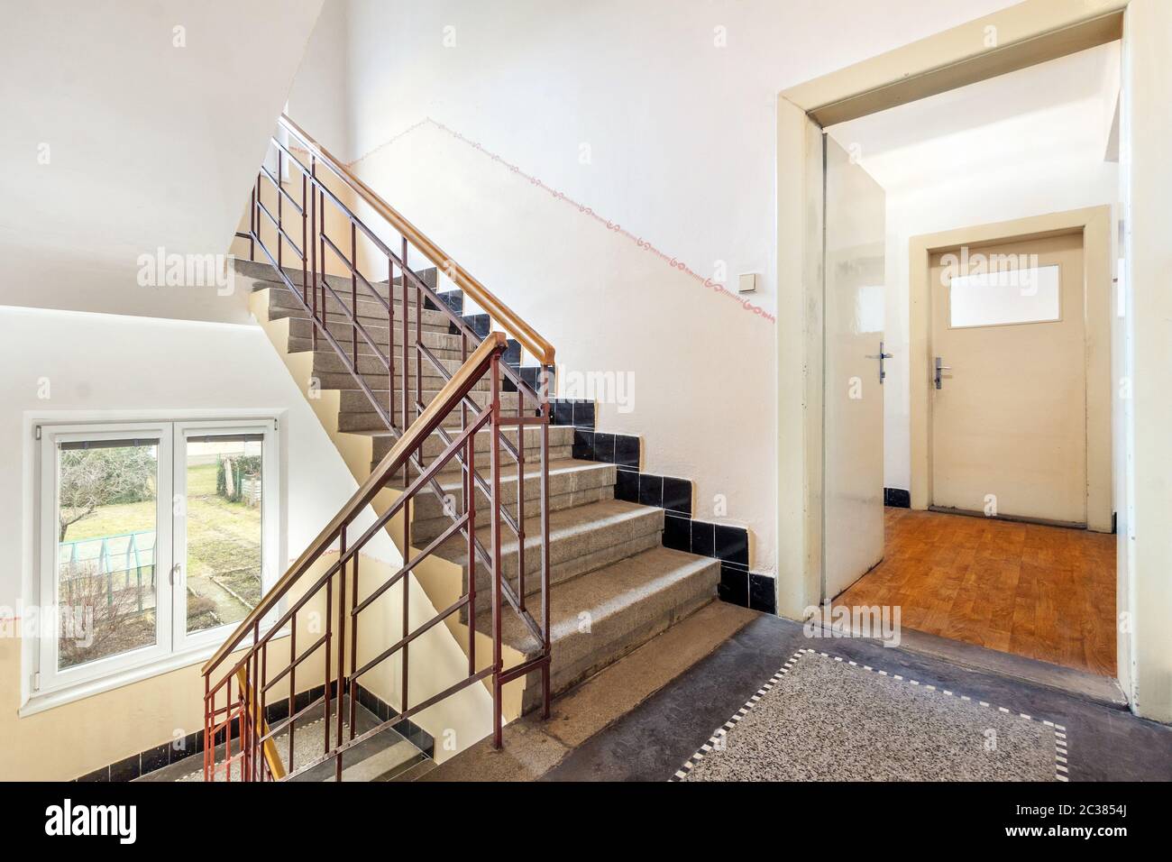 Photo d'intérieur dans un appartement moderne. Photo de haute qualité Banque D'Images