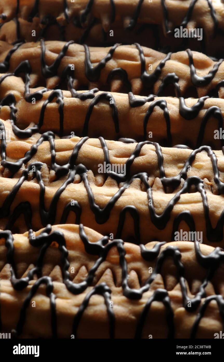 Background Carnival gâteaux au chocolat Banque D'Images