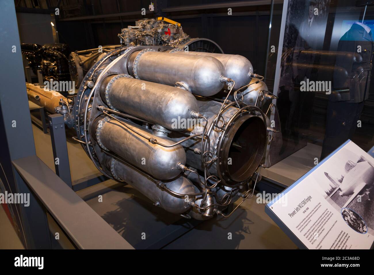 Moteurs de jet de développement W2/500 Power Jets. Hangar 1 / H1. Power ...