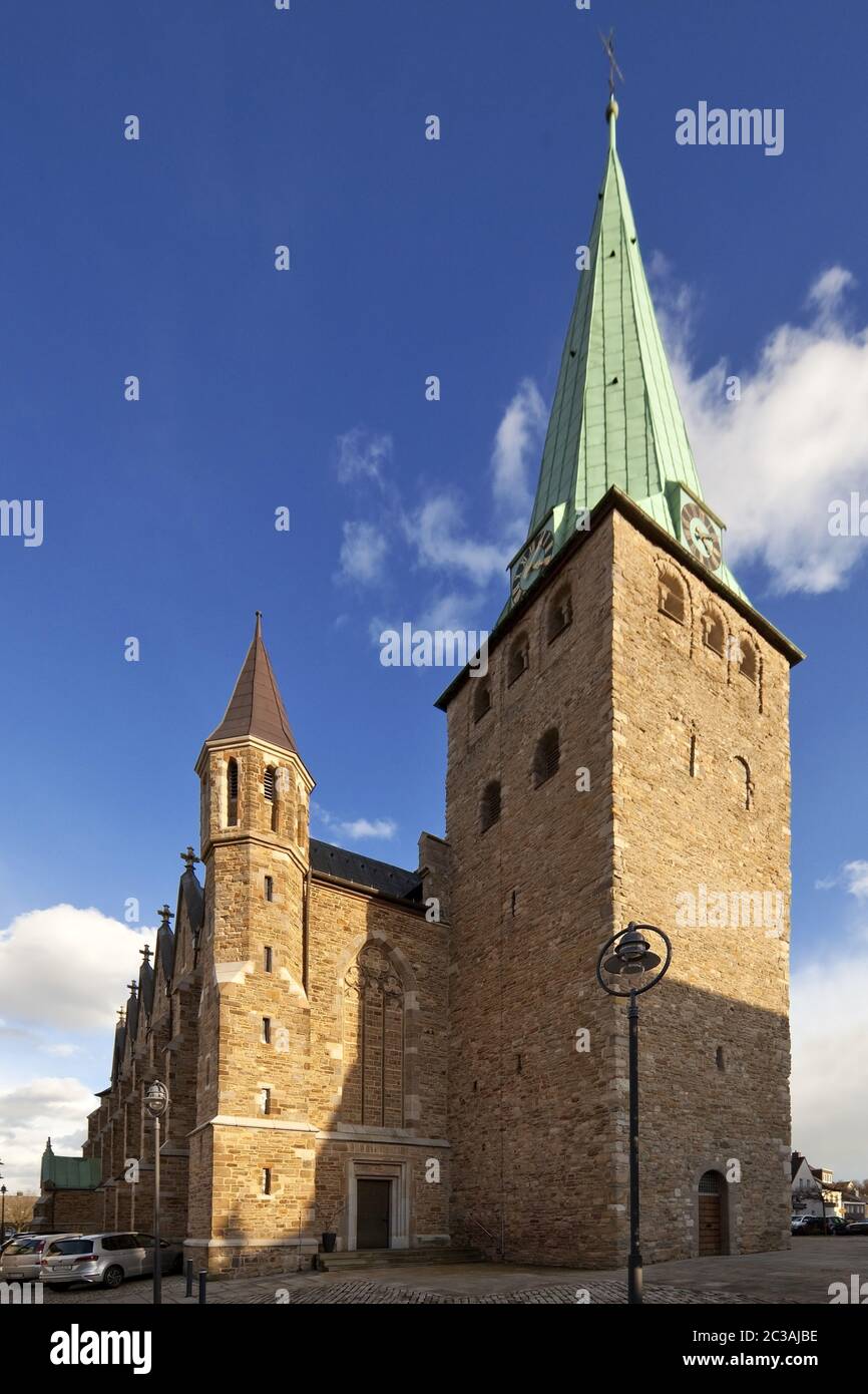 Eglise paroissiale catholique de Saint Maurice, Niederwenigern, Hattingen, région de Ruhr, Allemagne, Europe Banque D'Images