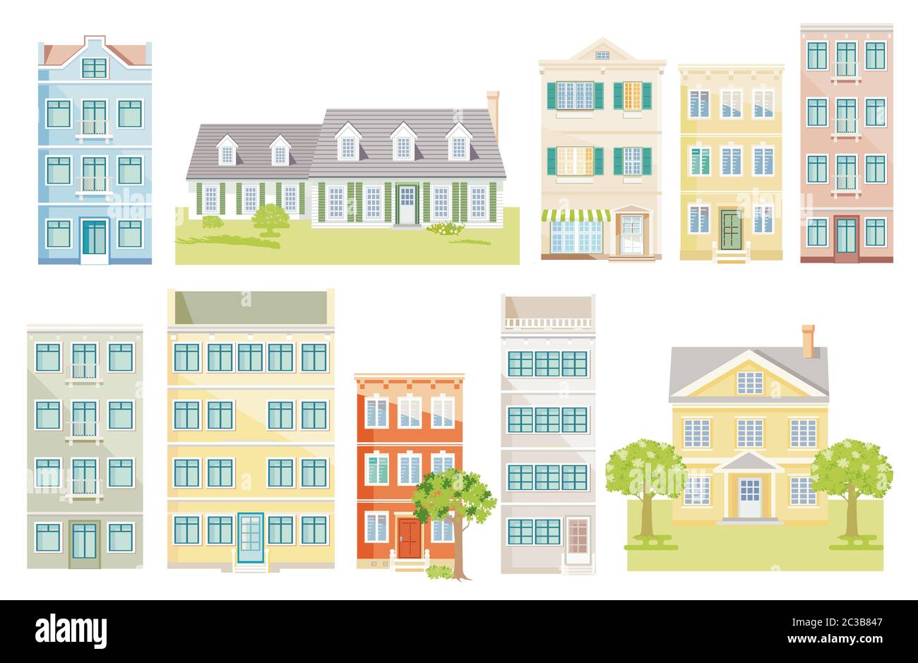 Équipe Entreprises de coopération - illustration Banque D'Images