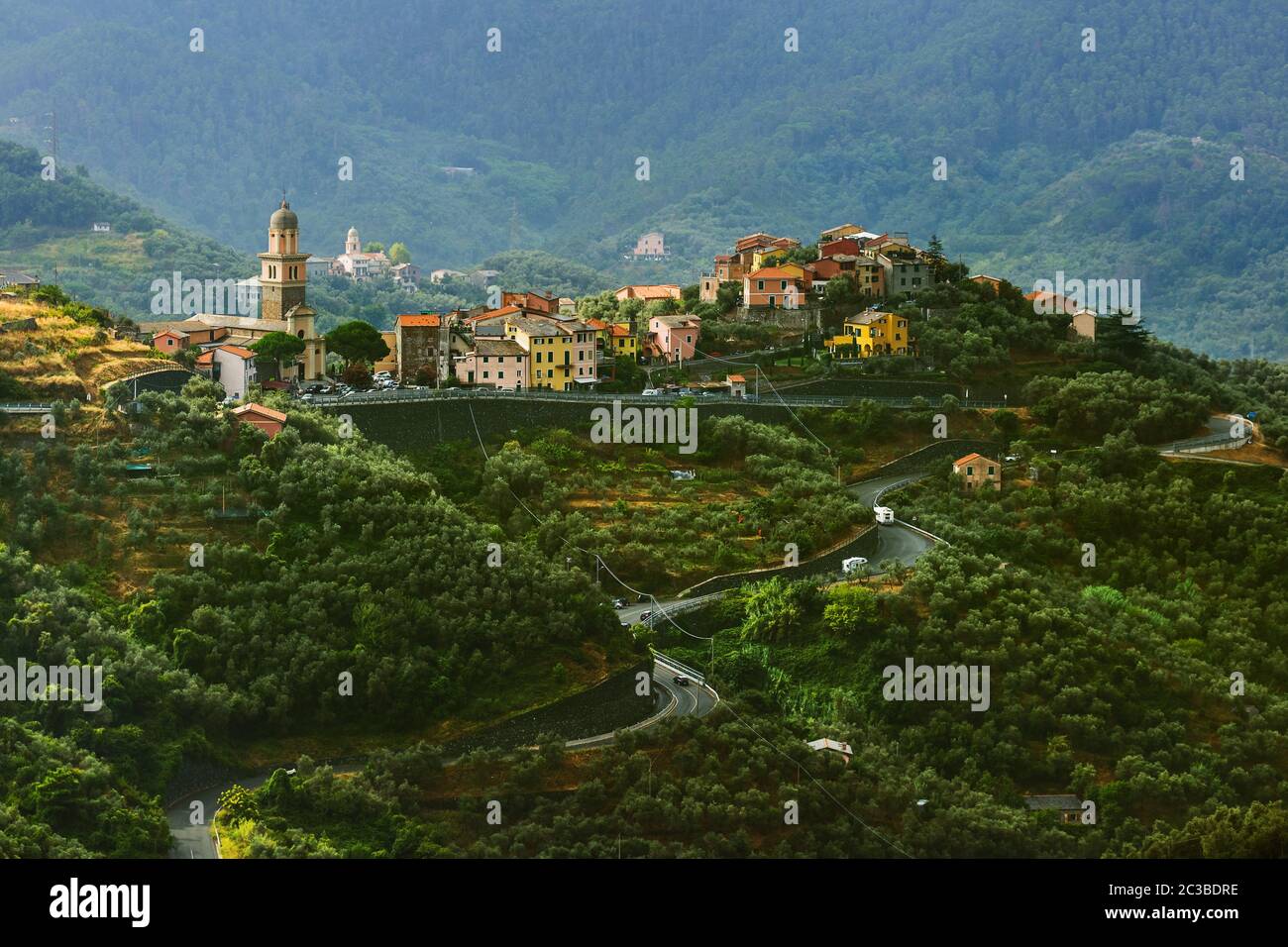 Cinque Terre - Italie Banque D'Images