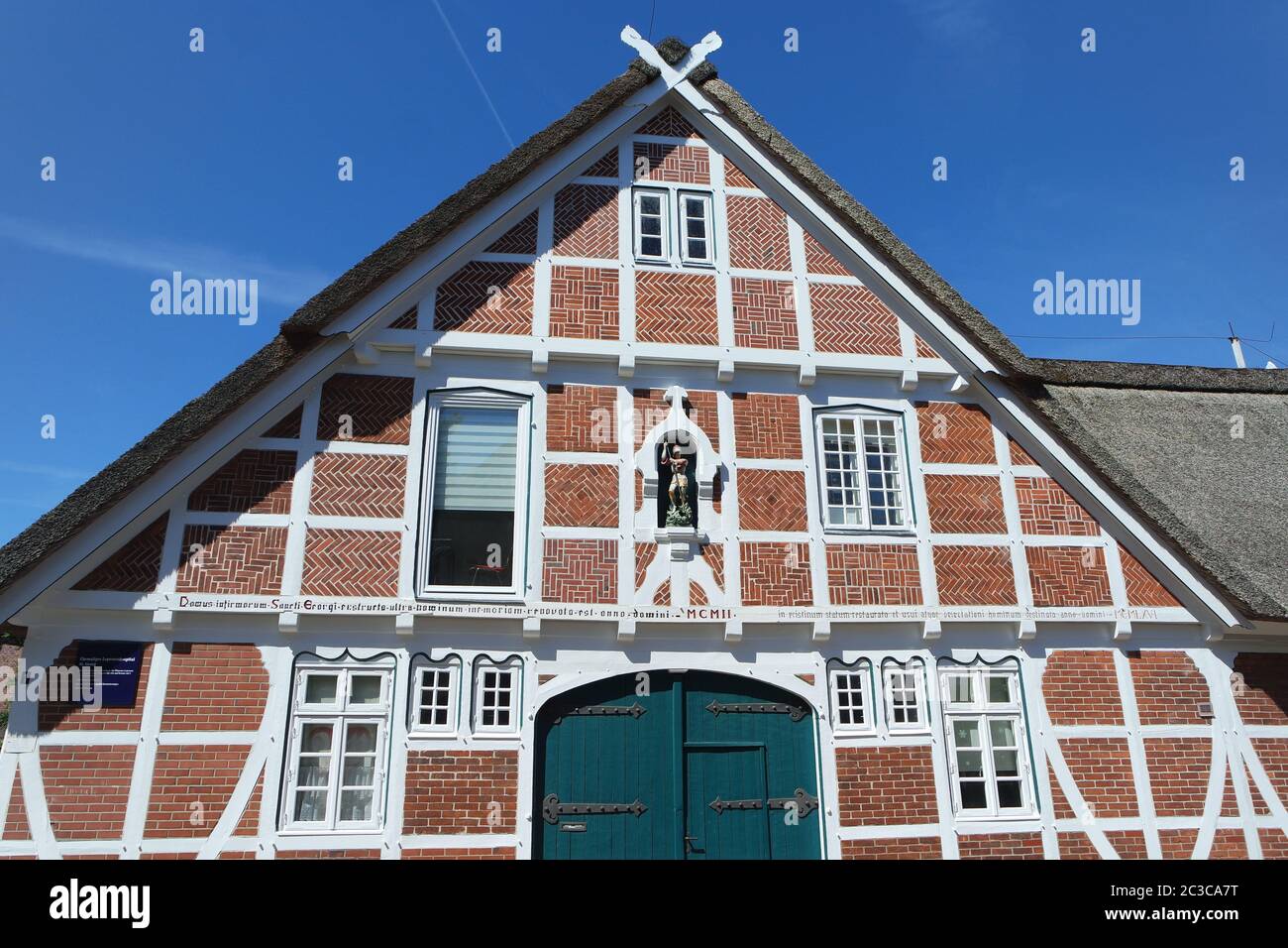 Historisches Gebäude à Winsen an der Luhe, Niedersachsen Banque D'Images