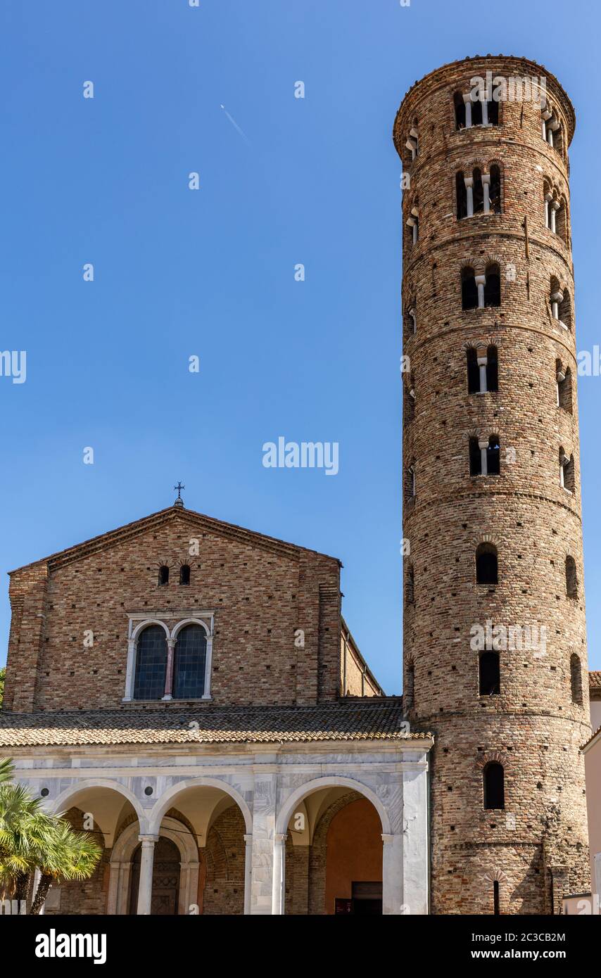 Basilique de saint apollinaris nuovo Banque de photographies et d