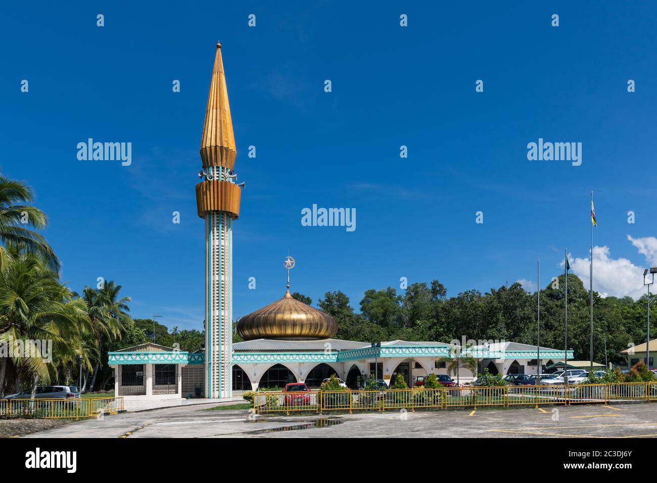 Pekan Tutong, Brunei: Mosquée Hassanal Bolkiah Banque D'Images