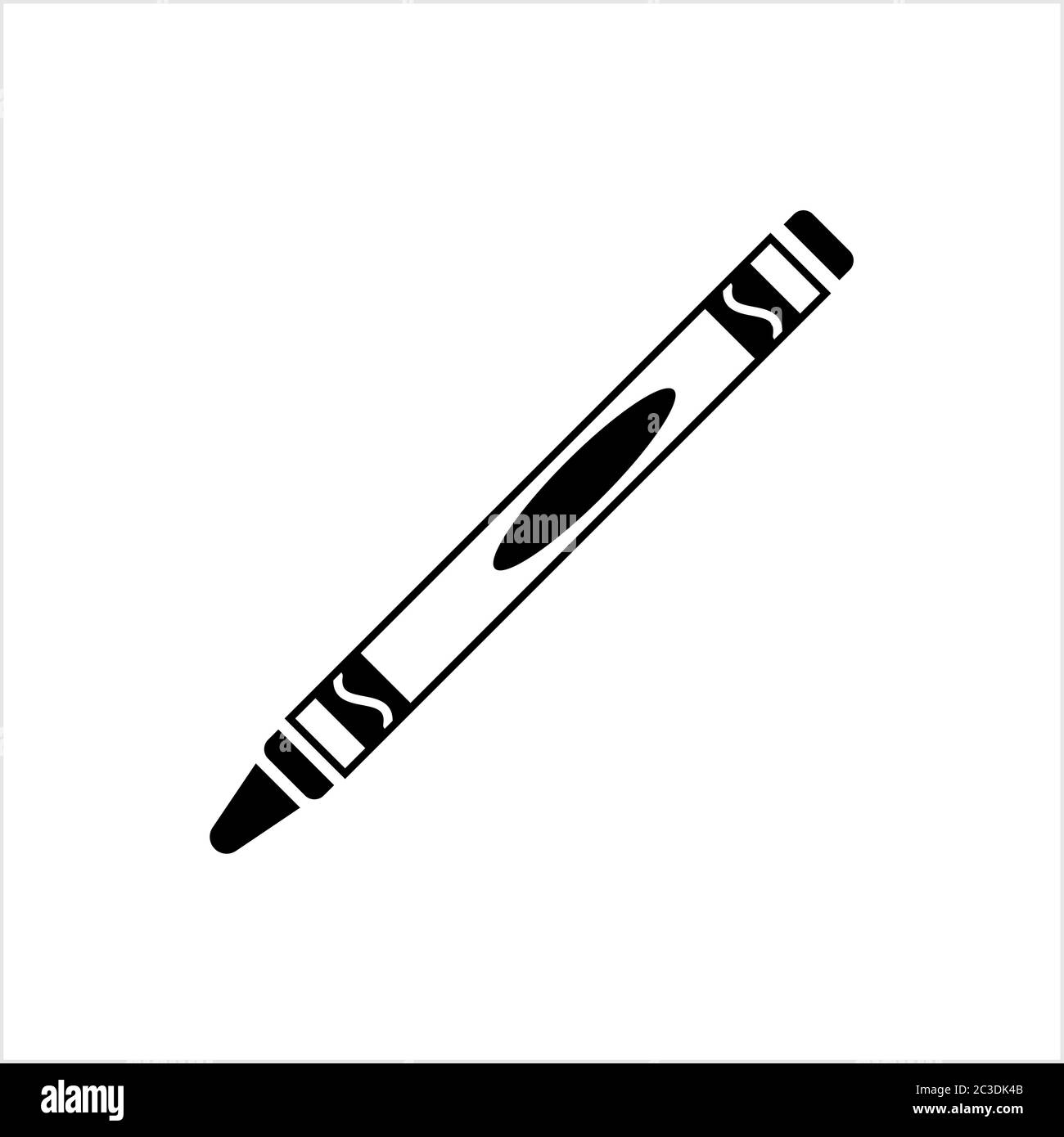 Icône crayon, dessin de l'illustration vectorielle crayon Image Vectorielle  Stock - Alamy