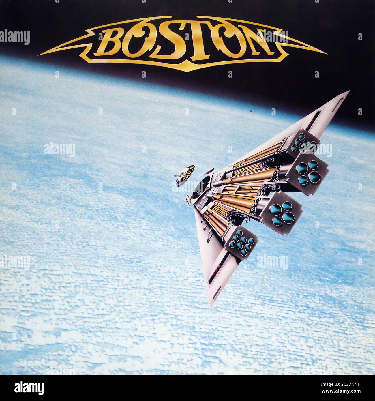Boston Third Stage - Vintage 12'' vinyle LP couverture Banque D'Images