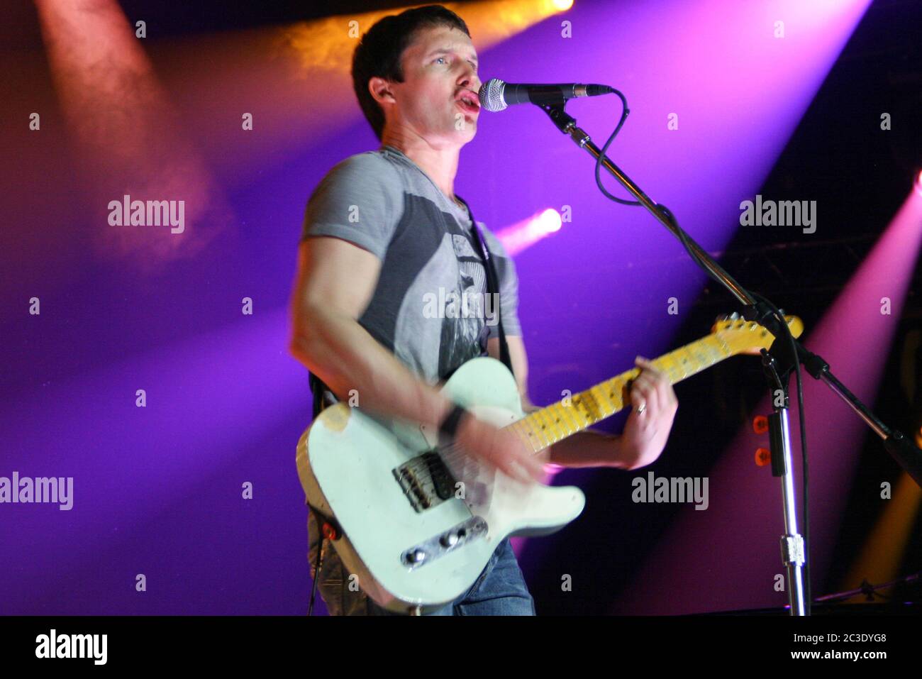 RIO DE JANEIRO, 20.01.2012: James Blunt se produit au Citibank Hall de Rio de Janeiro (Néstor J. Beremnum / Alay News) Banque D'Images