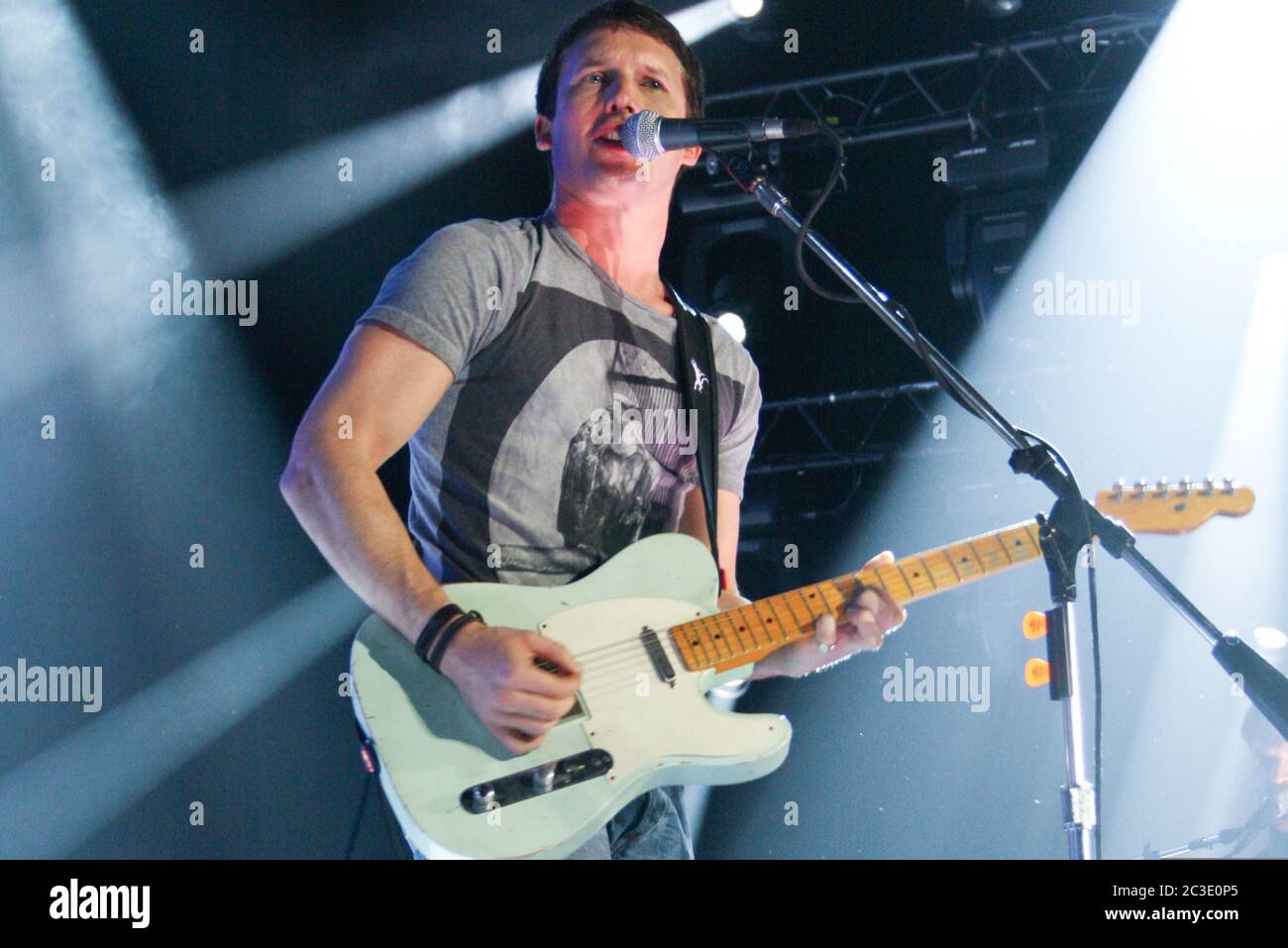 RIO DE JANEIRO, 20.01.2012: James Blunt se produit au Citibank Hall de Rio de Janeiro (Néstor J. Beremnum / Alay News) Banque D'Images