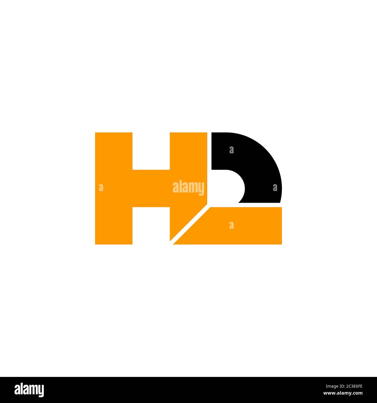 Modèle de logo graphique HDL de la lettre initiale, logo commercial abstrait, isolé sur fond blanc. Illustration de Vecteur Modèle de logo graphique HDL de la lettre initiale, logo commercial abstrait, isolé sur fond blanc. Illustration de Vecteur