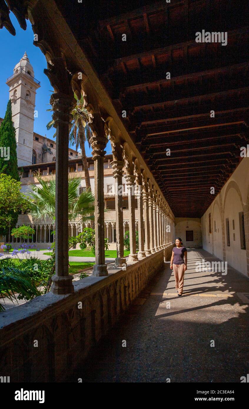 Basilique de Sant Francesc, Palma, Majorque, Espagne Banque D'Images