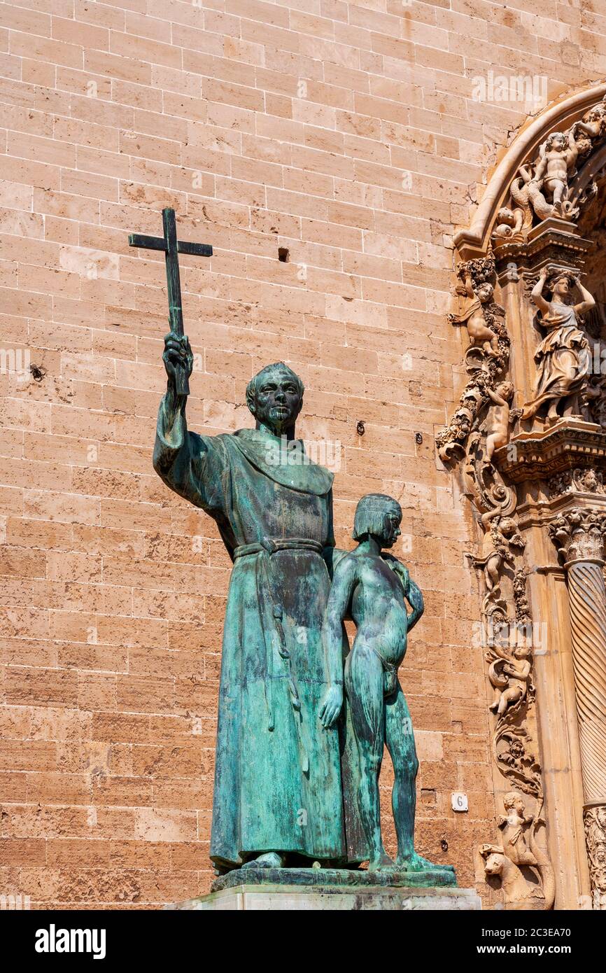 Basilique de Sant Francesc, Palma, Majorque, Espagne Banque D'Images