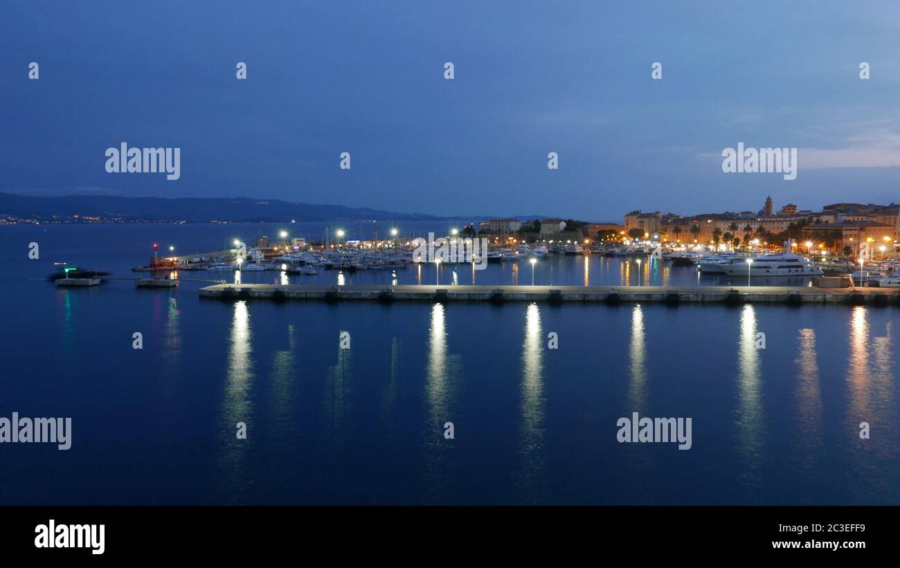 Corse du Sud, vacances au bord de l'eau sur l'île de la beauté. Banque D'Images