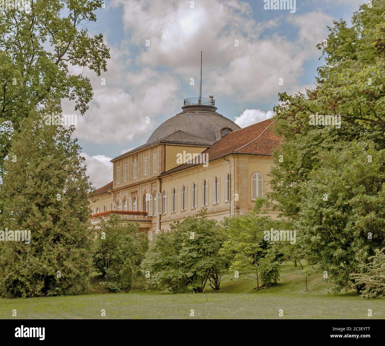 Château de Hohenheim, Stuttgart Banque D'Images