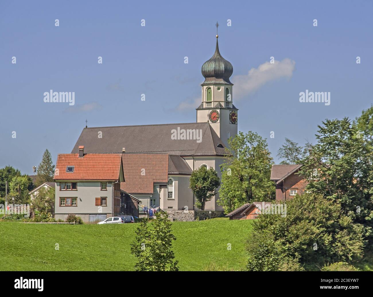 Saint-Martin, Schwende, canton d'Appenzell Innerrhoden, Suisse Banque D'Images