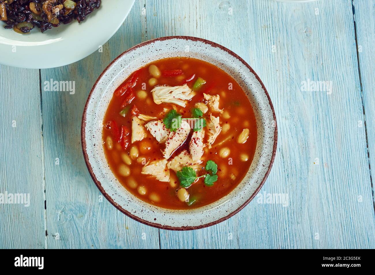 Haricots Style portoricain Banque D'Images