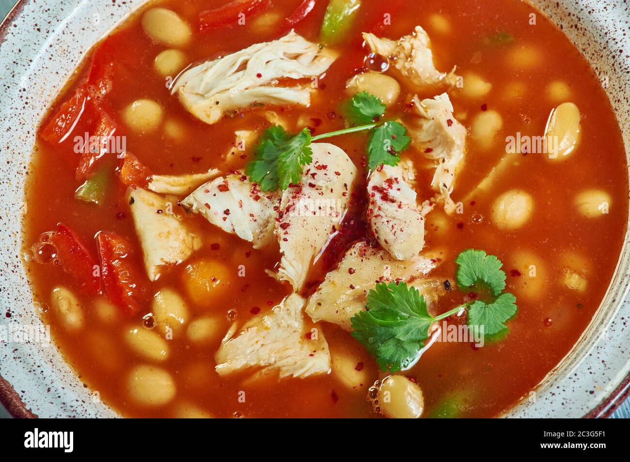 Haricots Style portoricain Banque D'Images