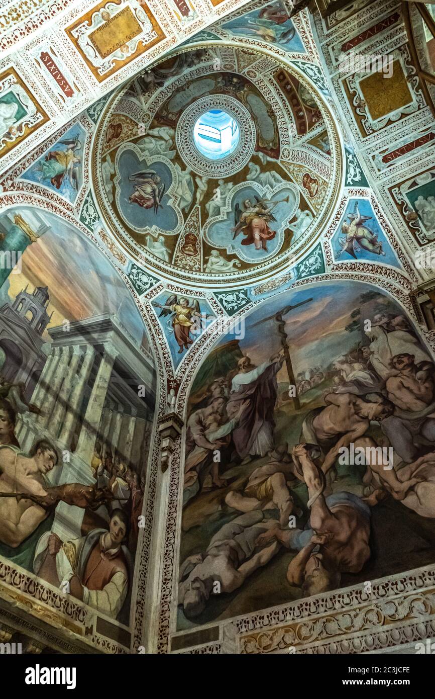 Oratoire de San Silvestro à Palatio, Scala Santa à Rome Banque D'Images