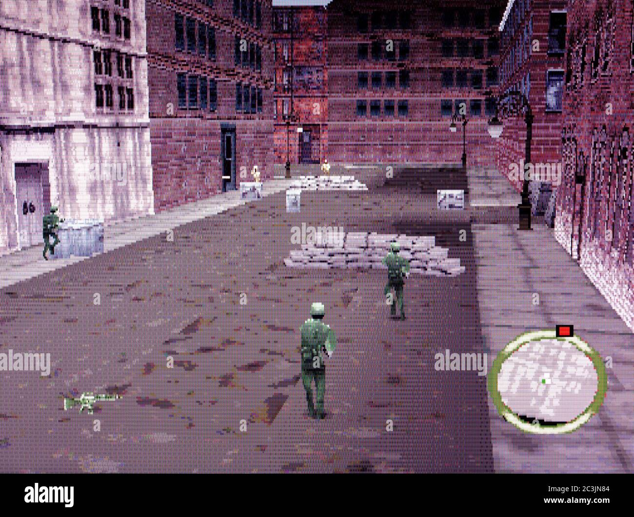 Army Men World War final Front - Sony PlayStation 1 PS1 PSX - usage éditorial uniquement Banque D'Images