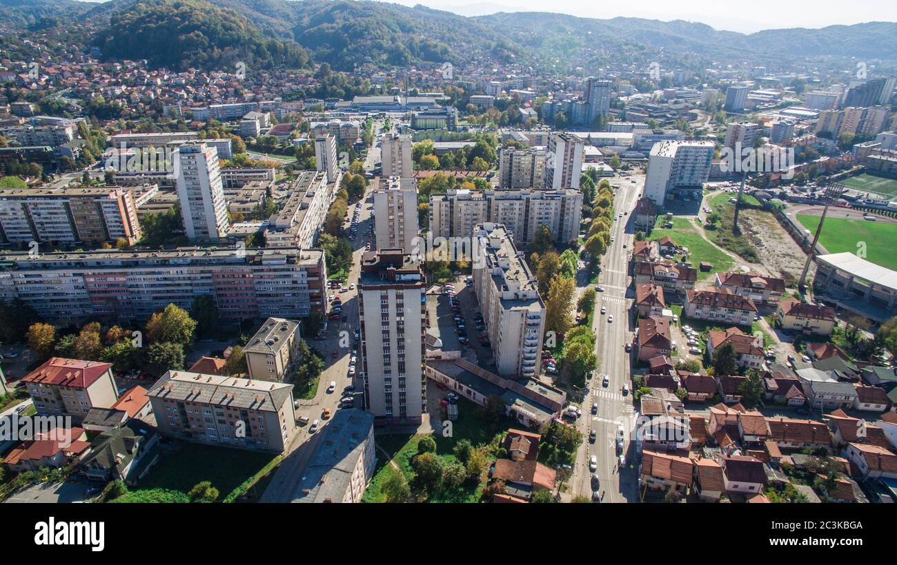 Tuzla, Bosnie-Herzégovine Banque D'Images