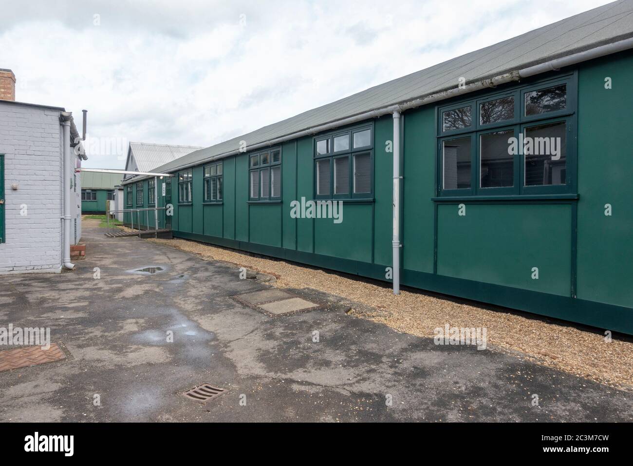Refuge 8, Bletchley Park, Bletchley. Buckinghamshire, Royaume-Uni. (Fév 2020) Banque D'Images