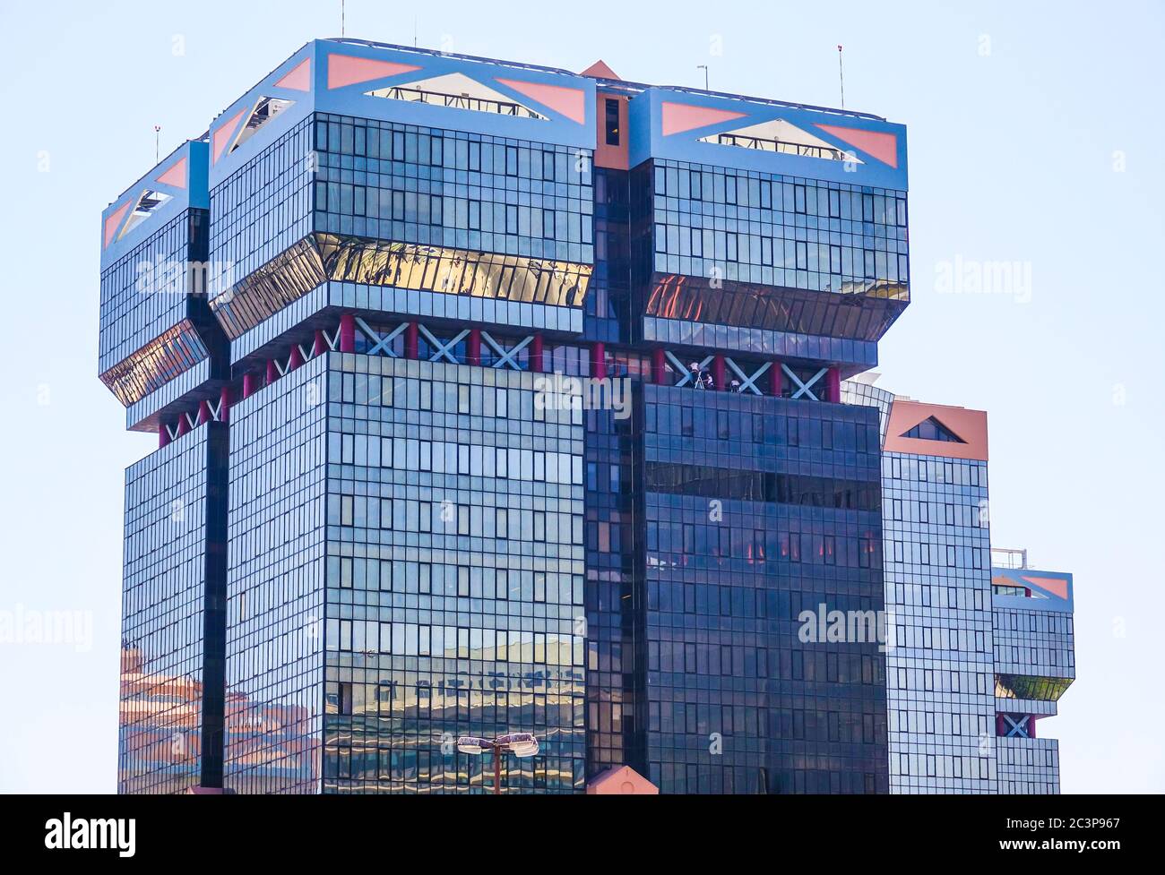 Centre commercial Amoreiras à Lisbonne Banque D'Images