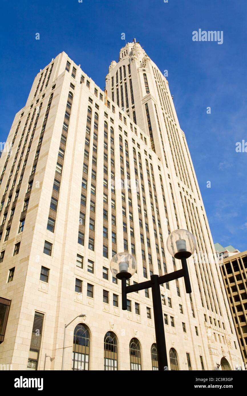 Leveque Tower, Columbus, Ohio, États-Unis Banque D'Images