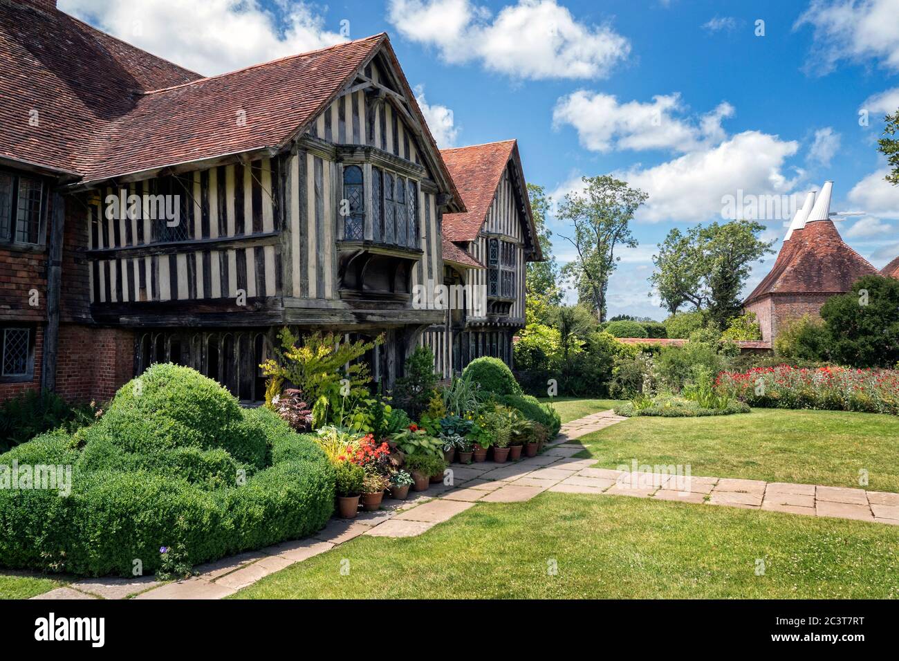 Great Dixter House et jardins East Sussex Royaume-Uni Banque D'Images