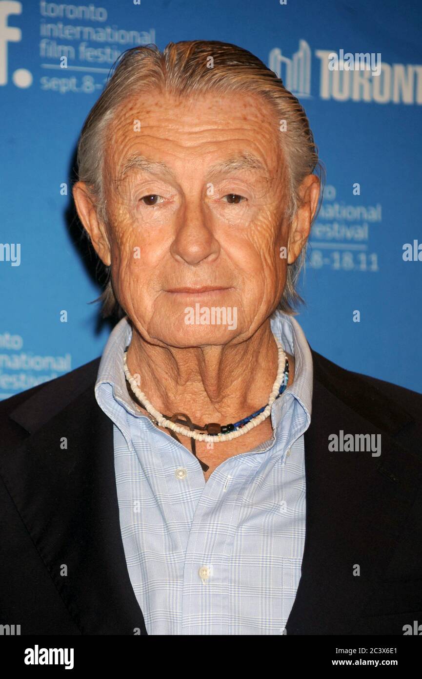 ***PHOTO DU FICHIER*** le directeur Joel Schumacher est décédé à 80. Joel Schumacher à la conférence de presse 'Trespass', lors du Festival international du film de Toronto 2011, au TIFF Bell Lightbox, le 14 septembre 2011 à Toronto, Canada. Crédit : Dennis Van Tine/MediaPunch Banque D'Images