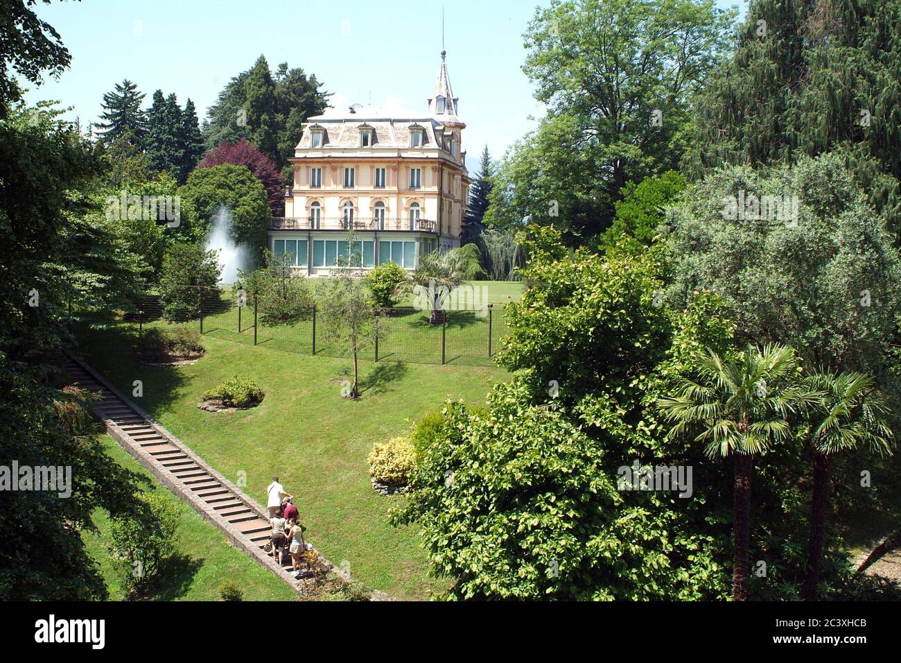 Verbania, Italie Piémont/-06/14/2009 - Le jardin botanique de Villa Taranto sur les rives du Lac Majeur Banque D'Images