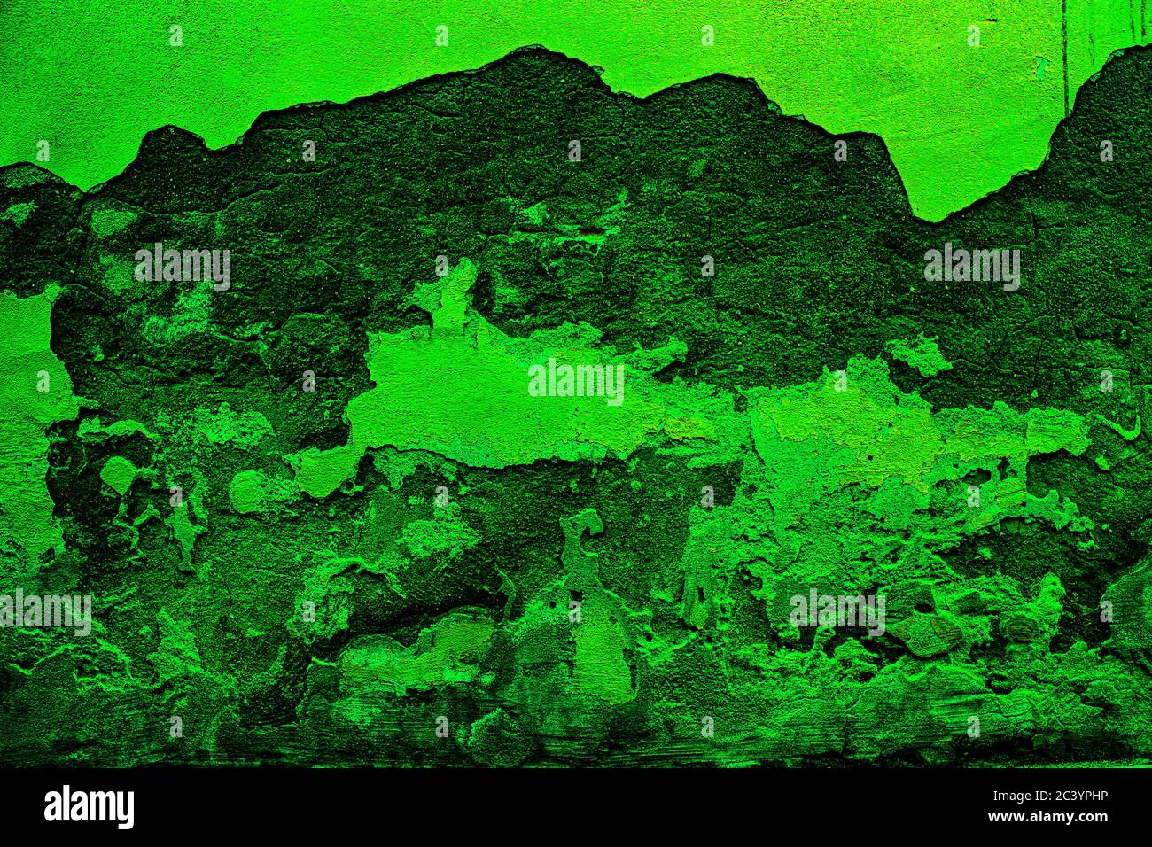 Fond de mur abstrait de couleur verte avec des textures de différentes nuances de vert Banque D'Images