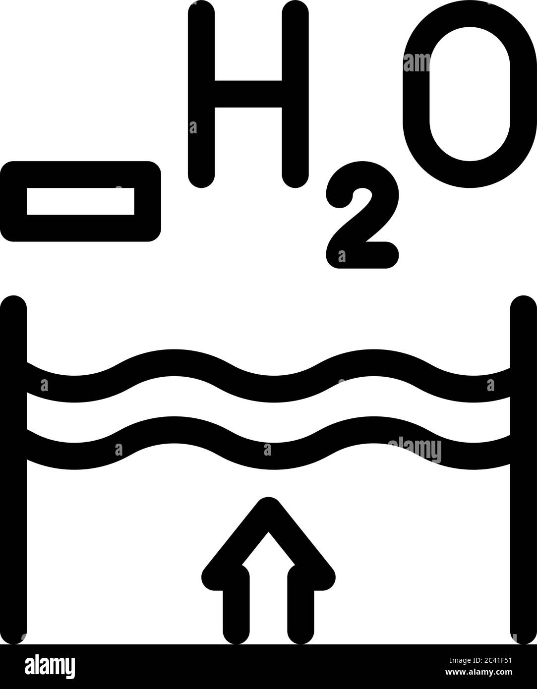 illustration du contour vectoriel de l'icône du concentré de jus Illustration de Vecteur