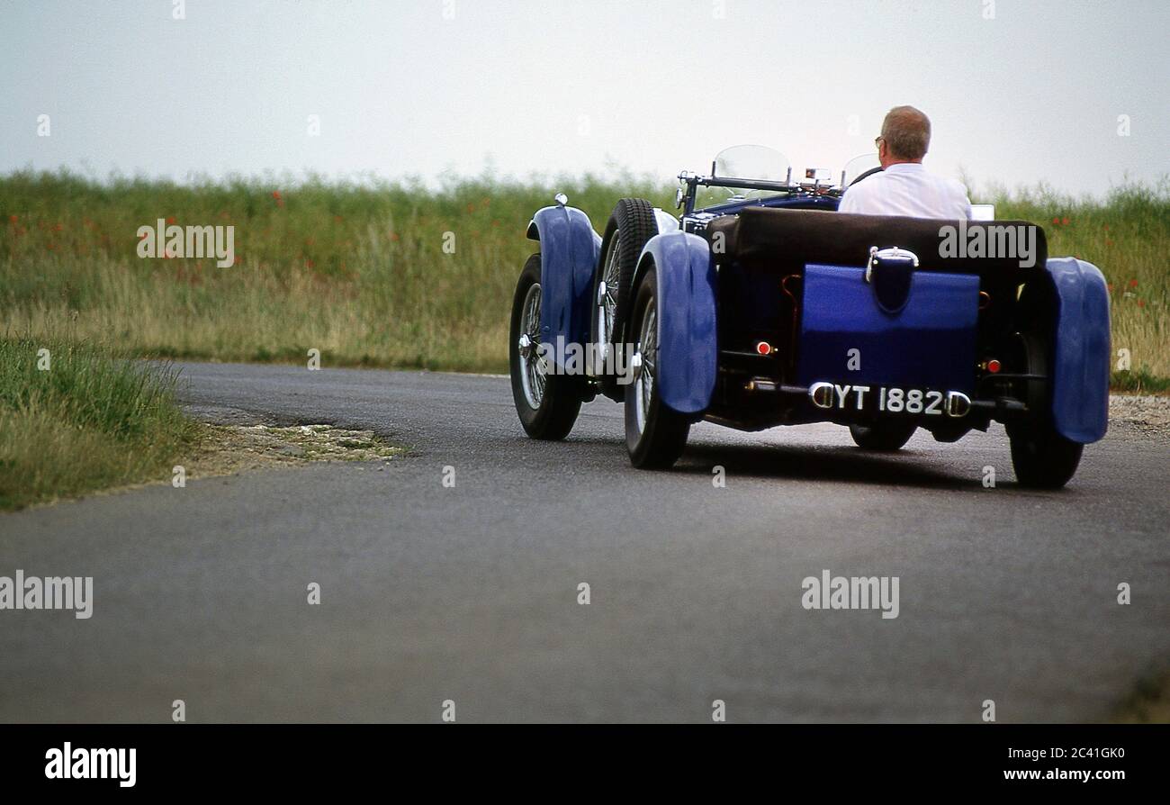 Invicta S 4 1/2 litres Low Chassis Type S. Body par Carbodies des années 1930. Banque D'Images