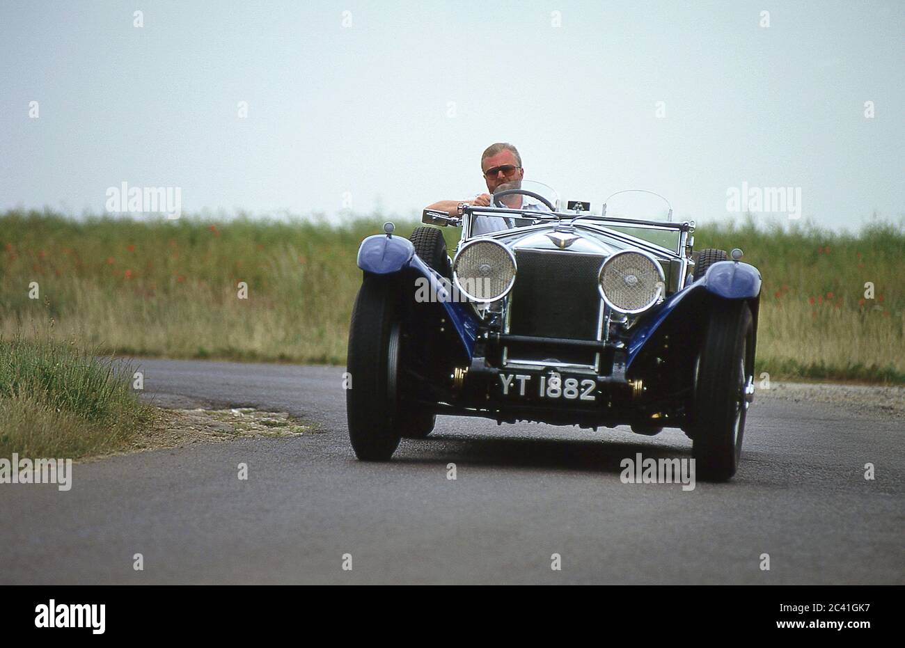 Invicta S 4 1/2 litres Low Chassis Type S. Body par Carbodies des années 1930. Banque D'Images