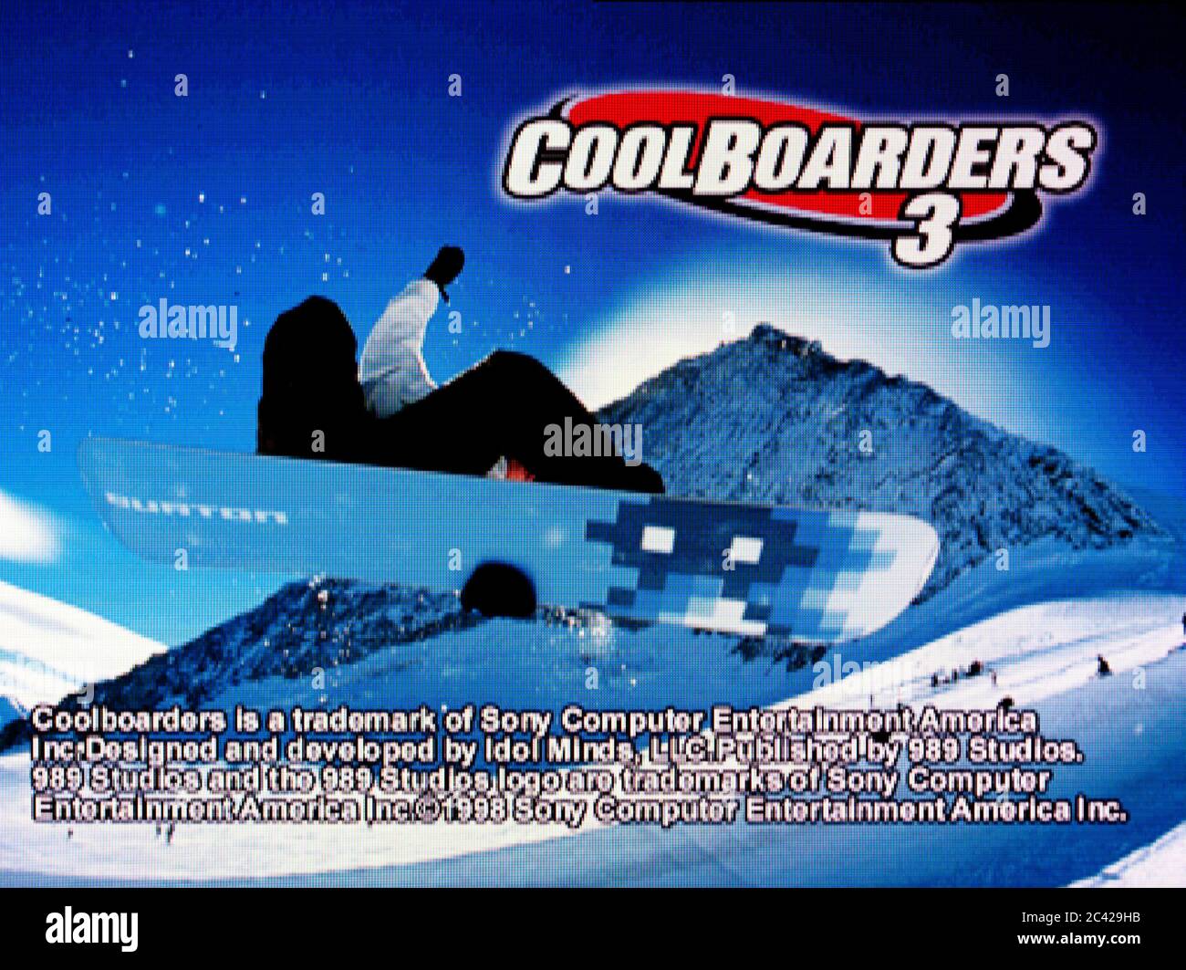 Jeu PS1 Coolboarder 3 - PlayStation 1 Pal Français - Bon état