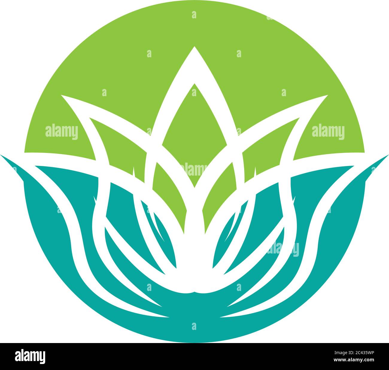 Vecteur de beauté icône Modèle logo design fleurs Illustration de Vecteur