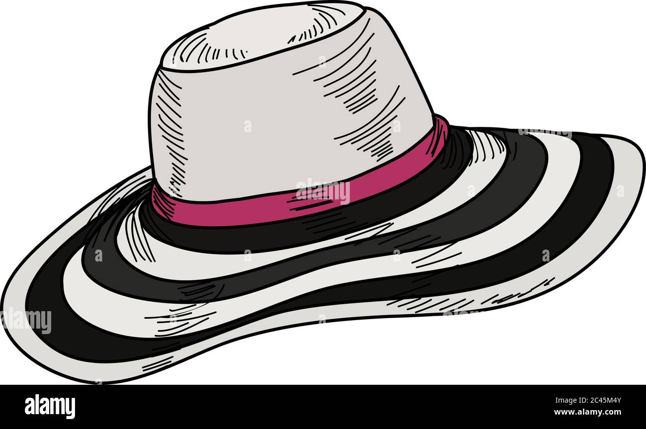 chapeau pour femmes, adresse, graphique, icône Image Vectorielle Stock -  Alamy
