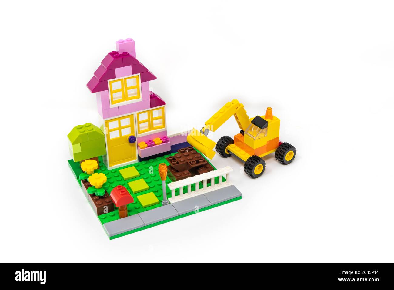 Lego digger Banque de photographies et d'images à haute résolution - Alamy