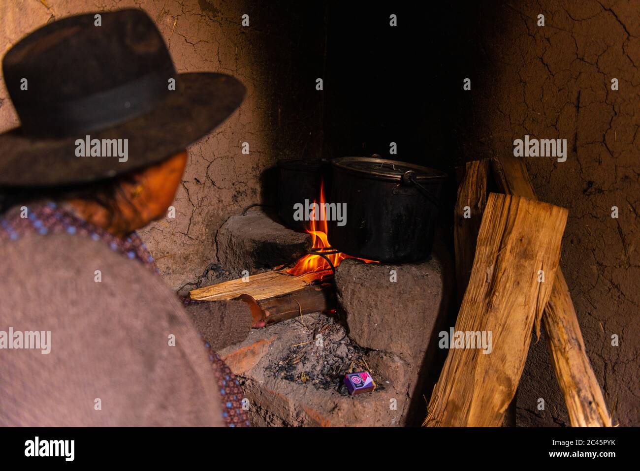 Village de Potolo, Departamento Chuquisaca, Municipio sucre, Bolivie, Amérique latine Banque D'Images