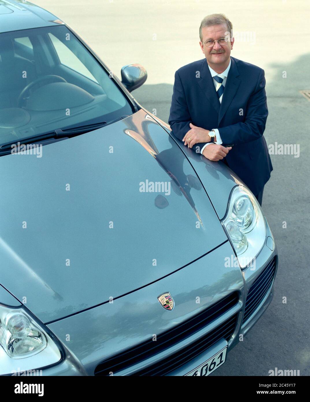 Wendelin Wiedeking - PDG de Porsche AG Banque D'Images