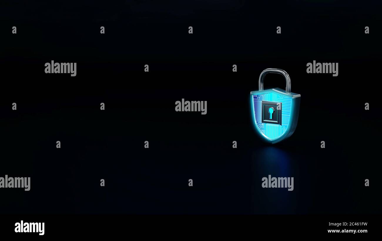 Image conceptuelle de la sécurité Internet Banque D'Images