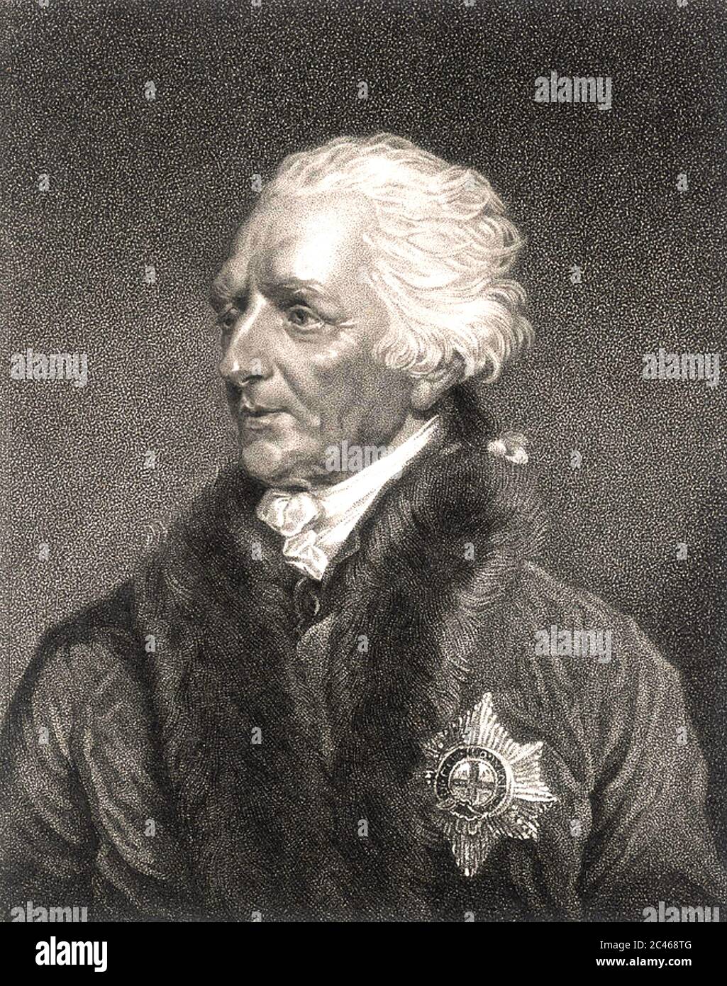 AUGUSTUS FITZROY (1716-1741) officier de la Marine royale britannique Banque D'Images
