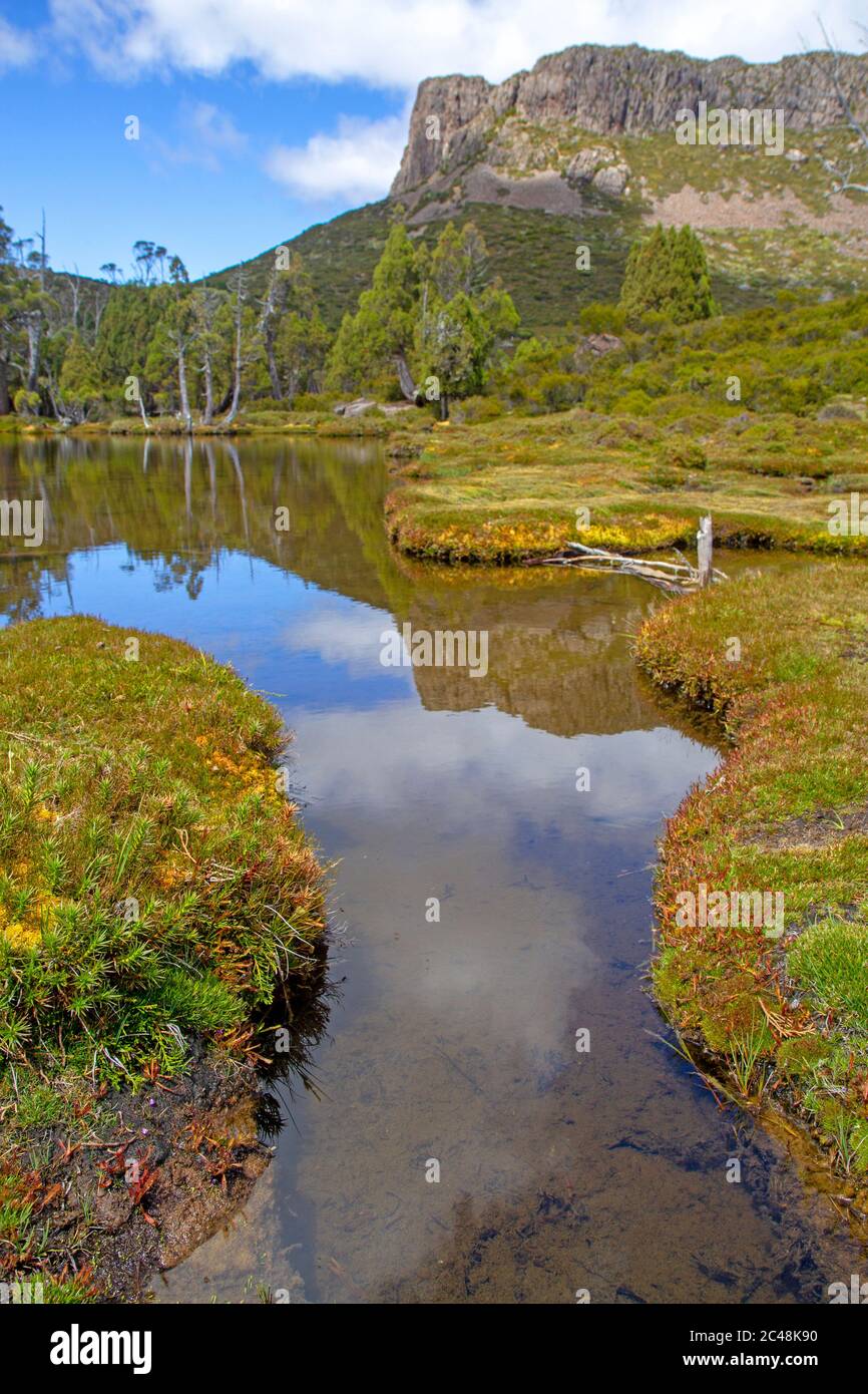 Bassin du trône de Bethesda et de Solomons, les murs du parc national de Jérusalem Banque D'Images